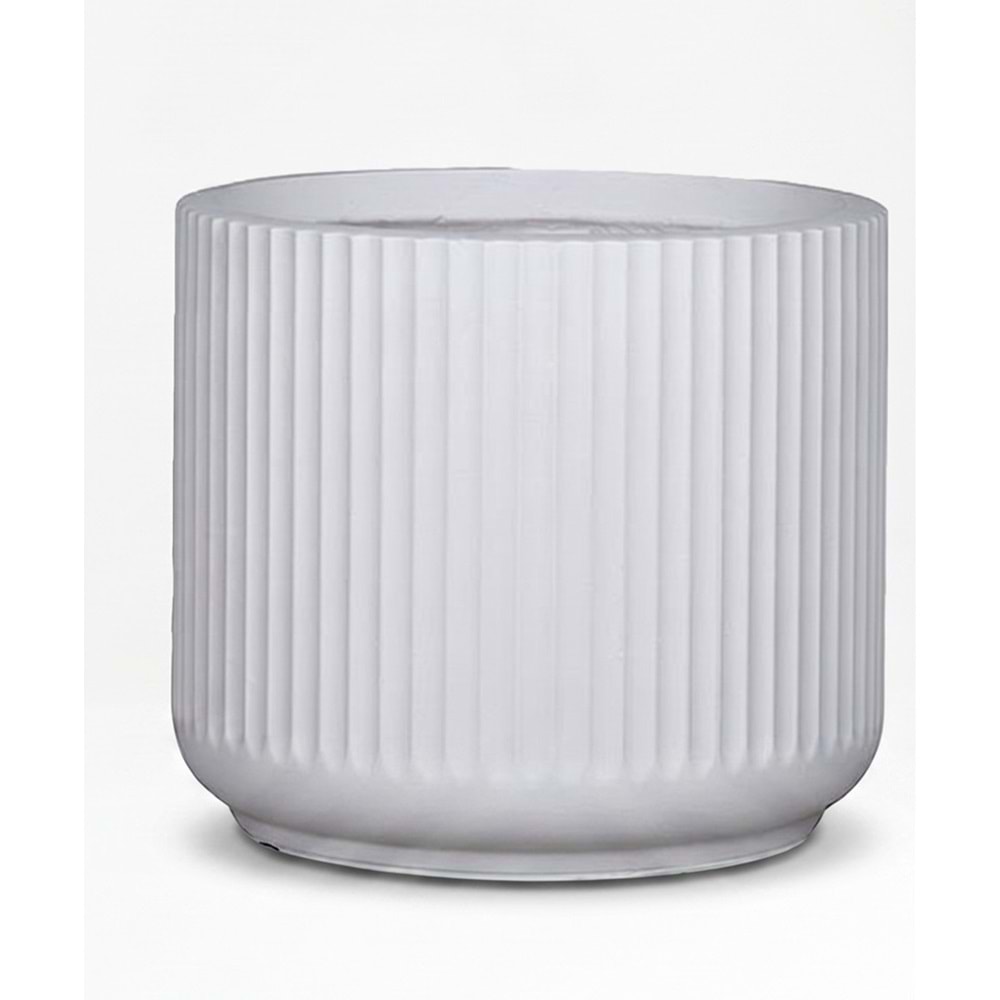 ALDEBARAN POT 41*41*35 WHITE