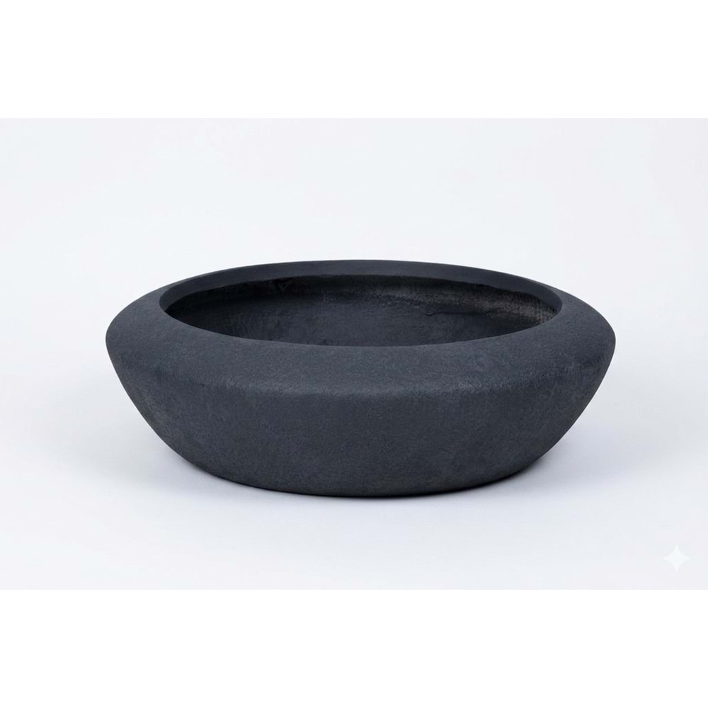 BONSAI POT 57*57*16 ANTRASIT