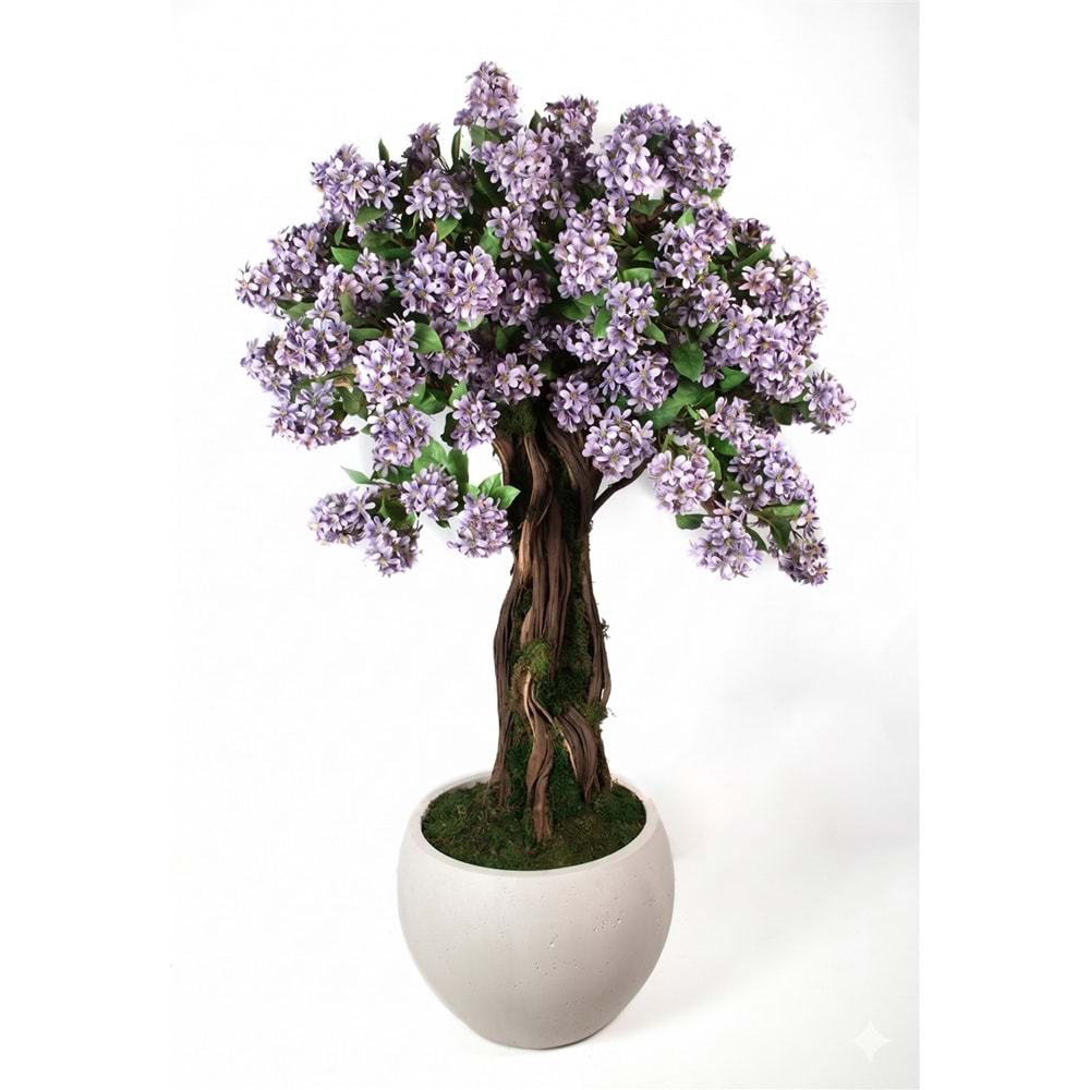 150 CM SAKSILI MOR DALLI AĞAÇ BONSAI