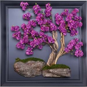 90*90 CM BONSAI TABLO