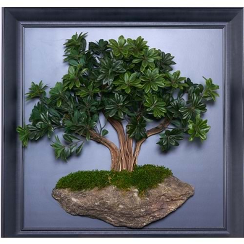 90*90 CM BONSAI TABLO