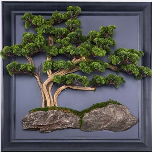 90*90 CM BONSAI TABLO