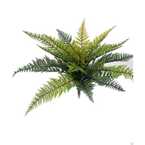 UV 44 CM LEATHER FERN BUSH