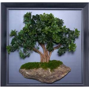 90*90 CM BONSAI TABLO