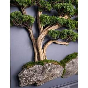 90*90 CM BONSAI TABLO