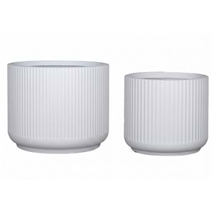 ALDEBARAN POT 41*41*35 WHITE
