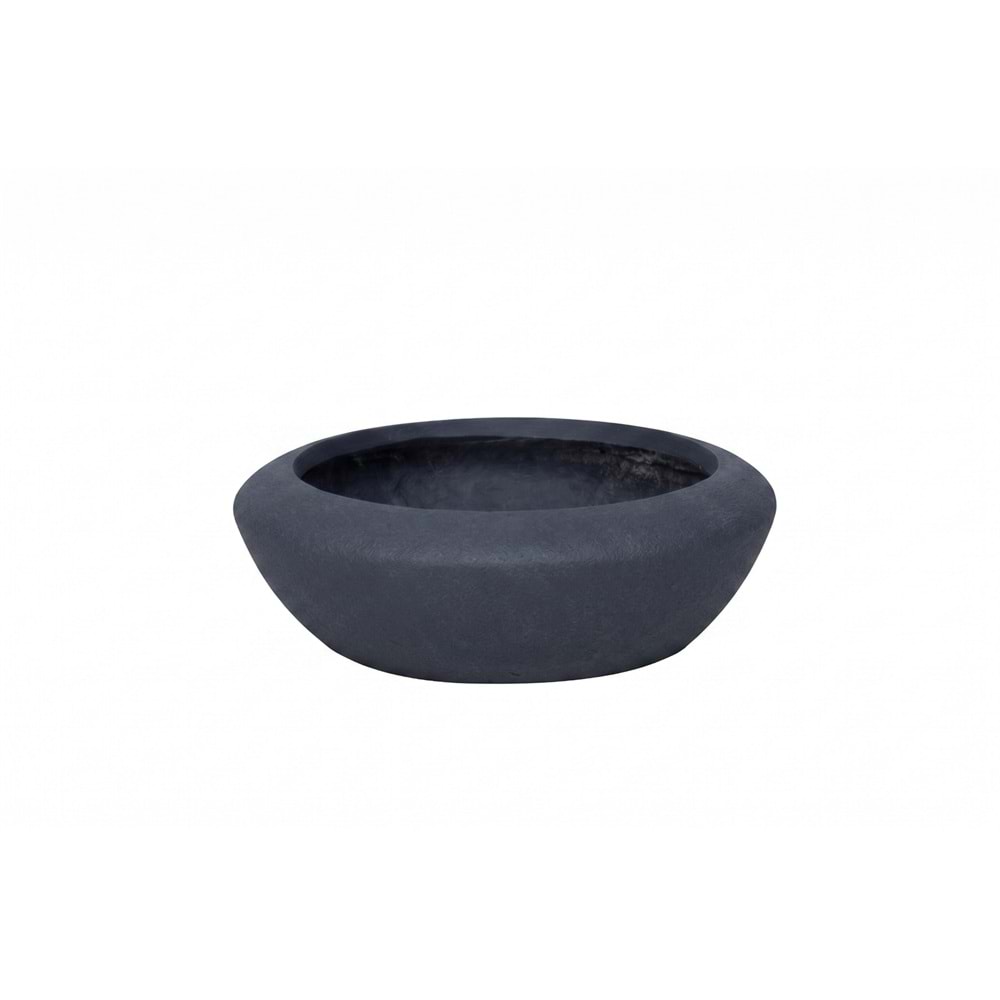 BONSAI POT 37*37*12 ANTRASIT