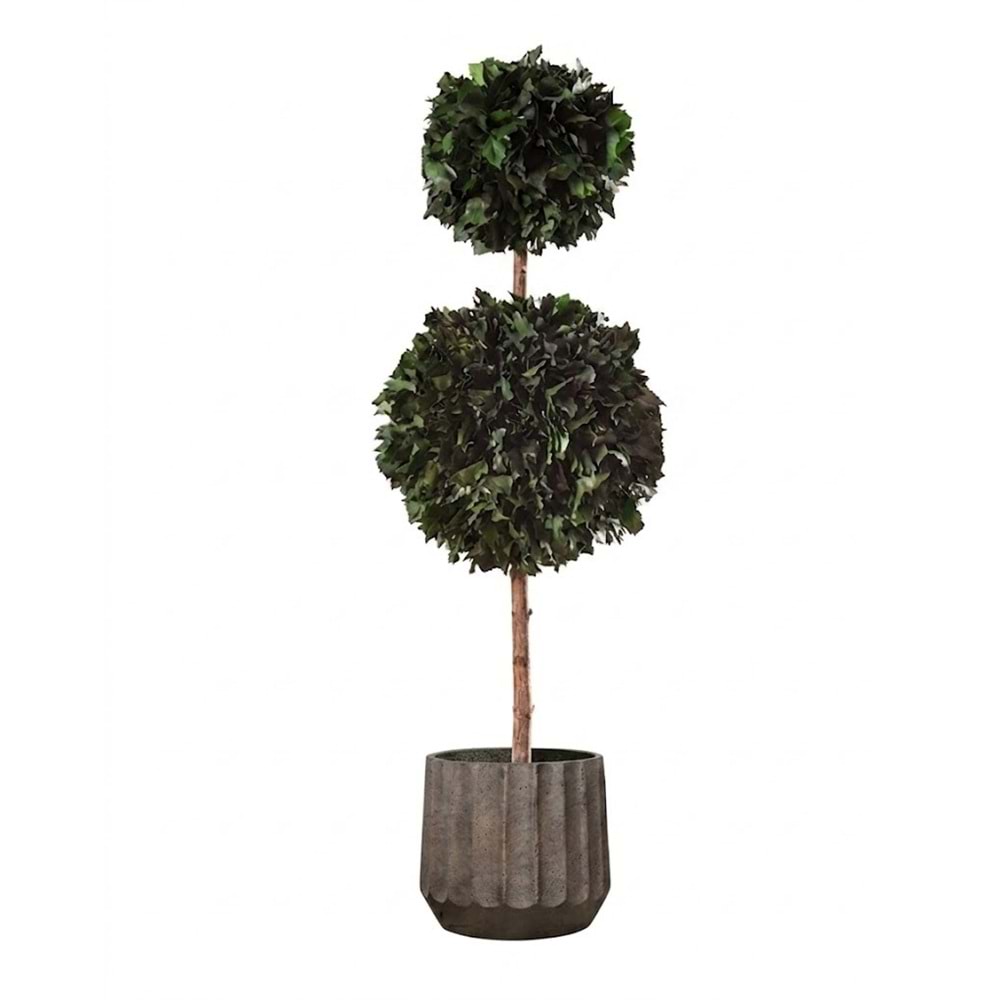 140 CM TOPIARY HEDERA 2 ESFERAS